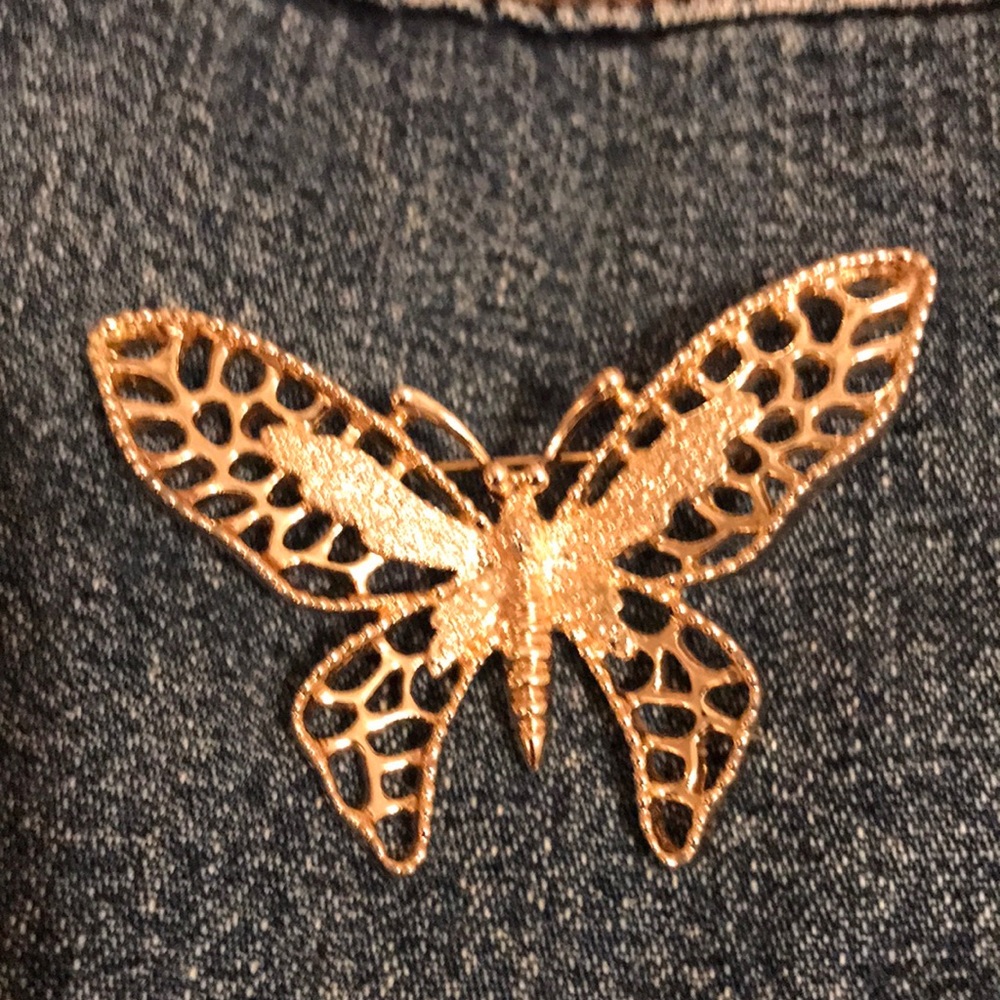 Vintage Sarah Coventry brooch, butterfly